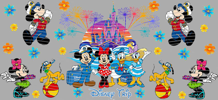 16oz Disney style-D-930